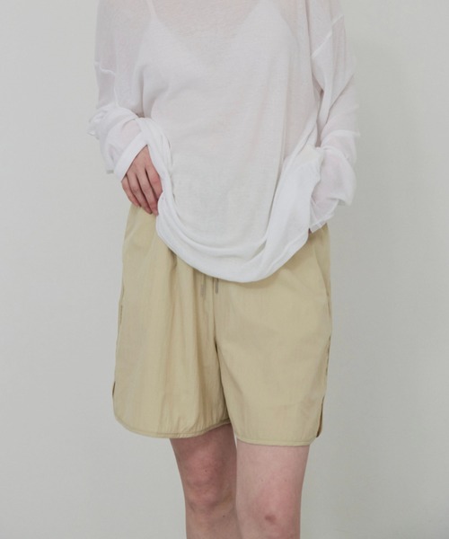 lit(リット)の「Piping Easy Short Pants(その他パンツ・レディース・ブラック/ワイン/ベージュ・FREE)」の17枚目の写真