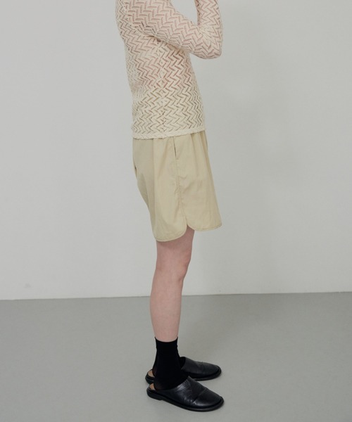 lit(リット)の「Piping Easy Short Pants(その他パンツ・レディース・ブラック/ワイン/ベージュ・FREE)」の22枚目の写真