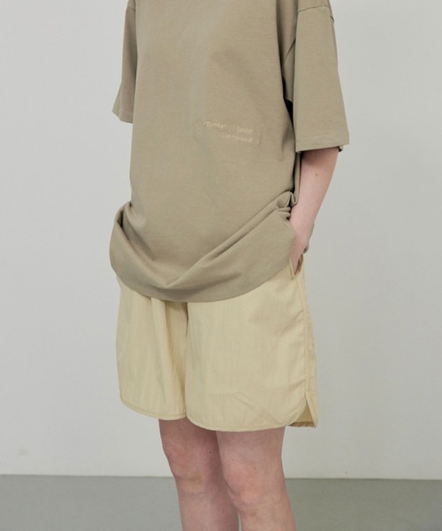 lit（リット）の「Piping Easy Short Pants（その他パンツ・レディース・ブラック/ワイン/ベージュ・FREE）」の6枚目の写真