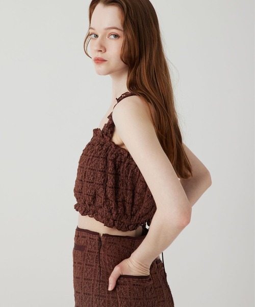ME COUTURE(ミークチュール)の「レースセパレートオールインワン(つなぎ/オールインワン・レディース・オフホワイト/ブラウン・0/1)」の17枚目の写真