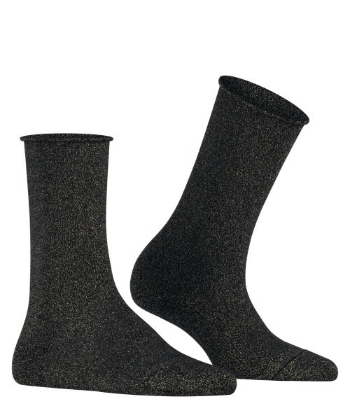 Kinetics（キネティクス）の「FALKE #46414 Shiny Socks（ファルケ ＃46414 シャイニー ソックス）（ソックス/靴下・レディース・ホワイト系/ブラック系・MEDIUM）」の9枚目の写真