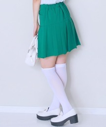 <大きいサイズ>ボックスカラーミニスカート marun