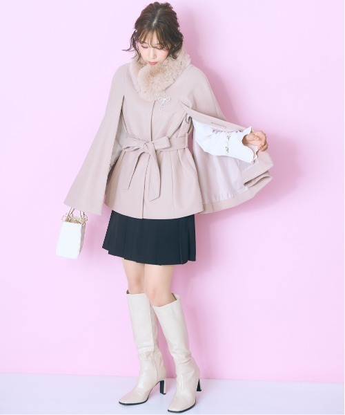 marun（マルン）の「＜大きいサイズ＞ボックスカラーミニスカート marun（スカート・レディース・ブルー/ブラック/グリーン/レッド・L/5L/4L/3L/LL）」の19枚目の写真