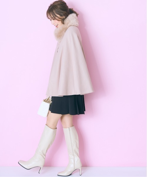 marun（マルン）の「＜大きいサイズ＞ボックスカラーミニスカート marun（スカート・レディース・ブルー/ブラック/グリーン/レッド・L/5L/4L/3L/LL）」の21枚目の写真