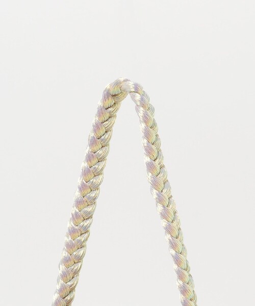 Steven Alan（スティーブンアラン）の「＜The Bagmati＞POPCORN MAETALIC BAG/ショルダーバッグ（かごバッグ・レディース・その他/ブラック・FREE）」の8枚目の写真