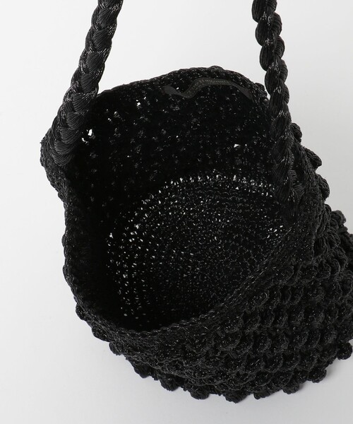 Steven Alan（スティーブンアラン）の「＜The Bagmati＞POPCORN MAETALIC BAG/ショルダーバッグ（かごバッグ・レディース・その他/ブラック・FREE）」の16枚目の写真