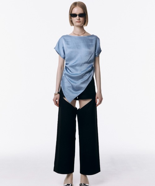 ASSYMMETRY TOP/アシンメトリートップ（Tシャツ/カットソー）｜JOSE 