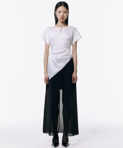 アシンメトリートップ　josemoon ASSYMMETRY TOP/アシンメトリートップ（Tシャツ/カットソー）｜JOSE