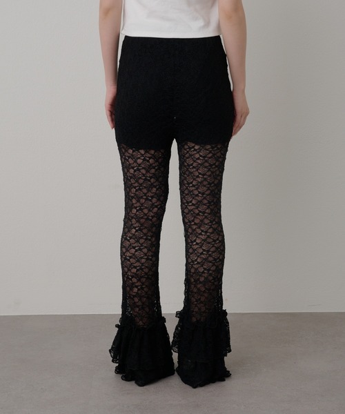 RAY CASSIN（レイカズン）の「レースフレアパンツ（その他パンツ・レディース・ホワイト/ブラック・FREE）」の20枚目の写真