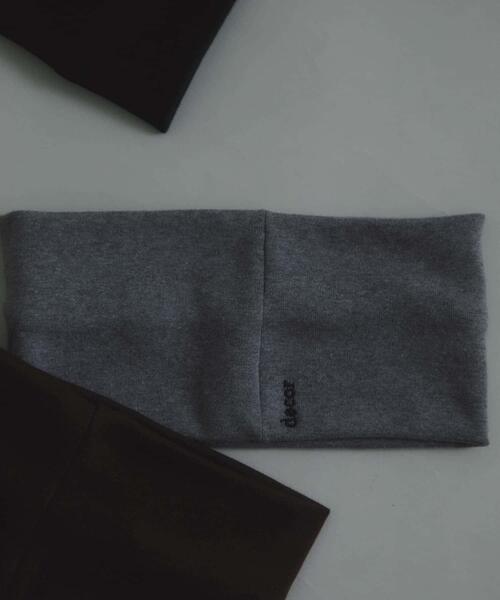 URBAN RESEARCH（アーバンリサーチ）の「decor『デコール』　Wide Hairband（ヘアバンド・レディース・ブラック/ブラウン/チャコールグレー/オフホワイト・-）」の21枚目の写真
