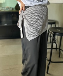 Kotoe | メッシュニット ラップスカート(スカート)