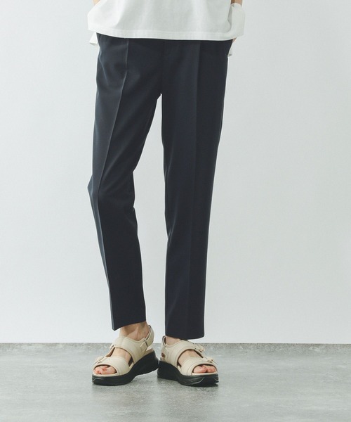 セール】ウツクシルエットDRYプレミアムテーパードパンツTall