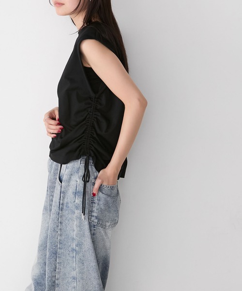 ドローストリングスタンクトップ | MIO YASHIRO L'ATELIER