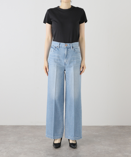 RED CARD TOKYO（レッドカード）の「【洗える】RED CARD TOKYO/レッドカードトーキョー Slogan denim（その他パンツ・レディース・サックスブルー/アイボリー・23/22/25/24）」の19枚目の写真