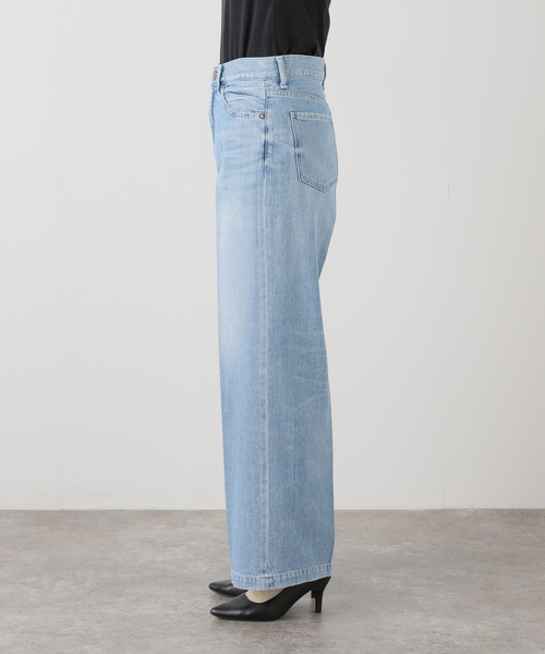 RED CARD TOKYO（レッドカード）の「【洗える】RED CARD TOKYO/レッドカードトーキョー Slogan denim（その他パンツ・レディース・サックスブルー/アイボリー・23/22/25/24）」の17枚目の写真