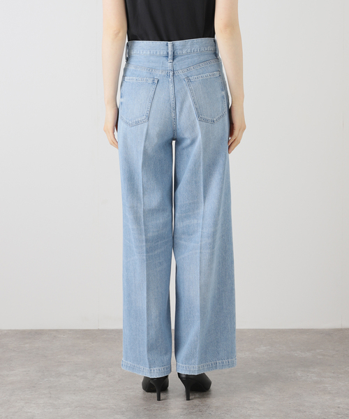 RED CARD TOKYO（レッドカード）の「【洗える】RED CARD TOKYO/レッドカードトーキョー Slogan denim（その他パンツ・レディース・サックスブルー/アイボリー・23/22/25/24）」の16枚目の写真