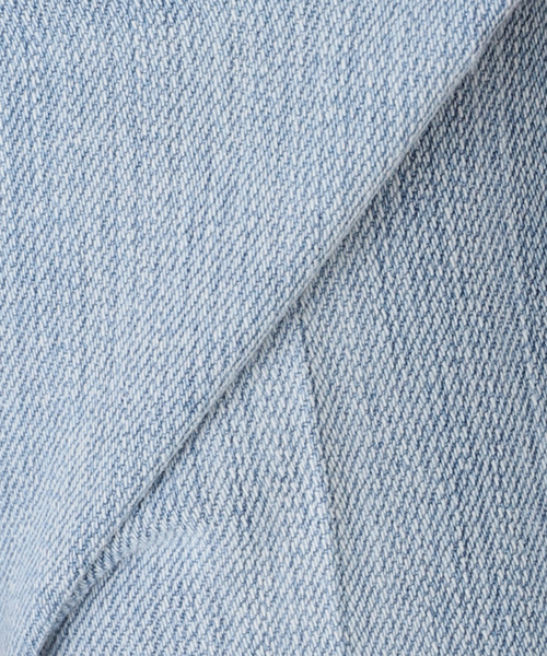 RED CARD TOKYO（レッドカード）の「【洗える】RED CARD TOKYO/レッドカードトーキョー Slogan denim（その他パンツ・レディース・サックスブルー/アイボリー・23/22/25/24）」の3枚目の写真
