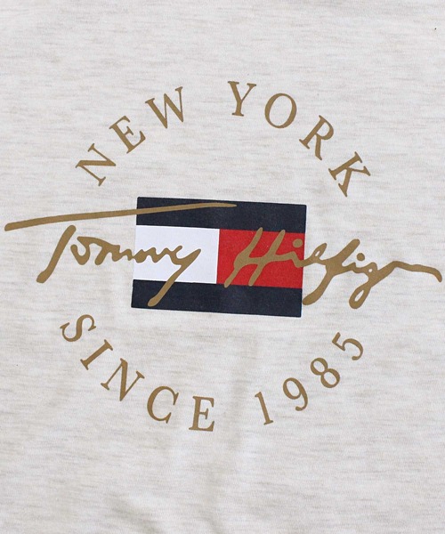 TOMMY HILFIGER(トミーヒルフィガー)の「サークルロゴグラフィッククルーネック Tシャツ(Tシャツ/カットソー・メンズ・オートミール/ネイビー/ホワイト/レッド・M/L/XL)」の13枚目の写真