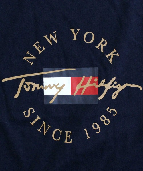 TOMMY HILFIGER(トミーヒルフィガー)の「サークルロゴグラフィッククルーネック Tシャツ(Tシャツ/カットソー・メンズ・オートミール/ネイビー/ホワイト/レッド・M/L/XL)」の17枚目の写真