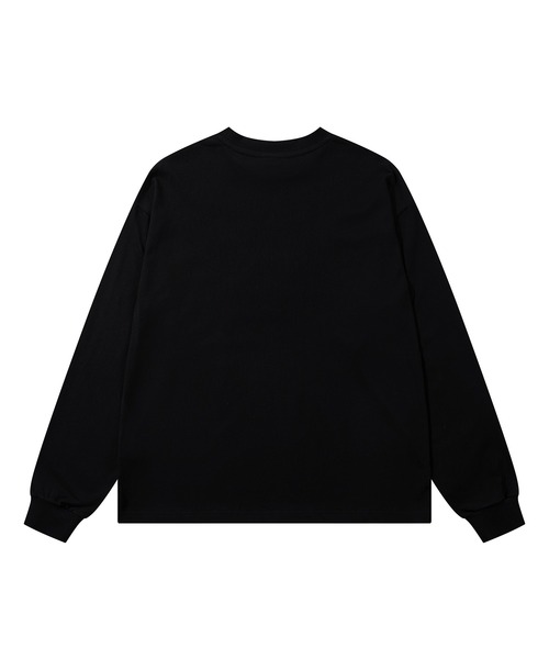 HOOK（フック）の「HOOK -original-　ふわふわ猫刺繍ロンTEE（Tシャツ/カットソー・メンズ・ブラック/ホワイト・LARGE/MEDIUM/X-LARGE）」の6枚目の写真