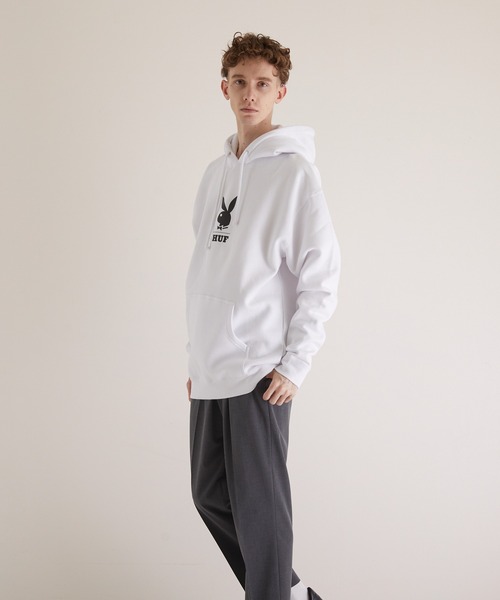 セール】【HUF×PLAY BOY】MAY88 COVER P/O HOODIE（パーカー