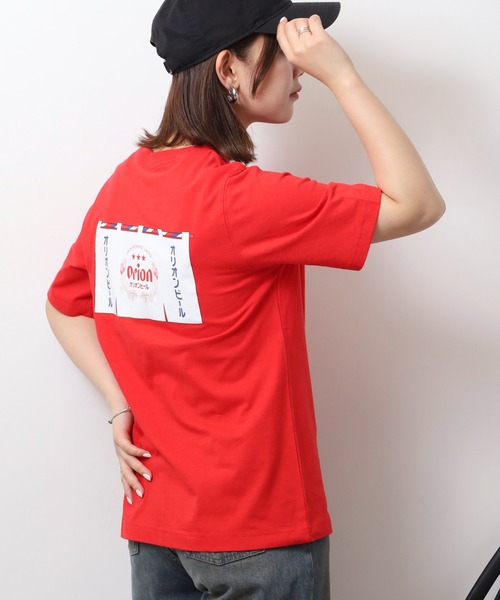 FUNALIVE(ファンアライブ)の「オリオン ビール プリントTシャツ(Tシャツ/カットソー・レディース・ブラック/オフホワイト/ブルー/レッド・L/M)」の17枚目の写真
