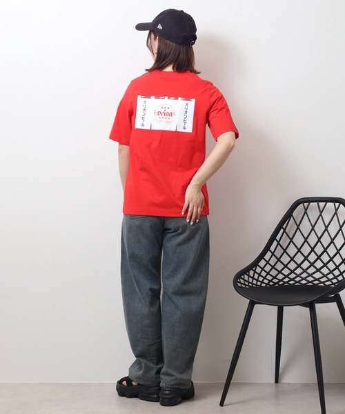 FUNALIVE(ファンアライブ)の「オリオン ビール プリントTシャツ(Tシャツ/カットソー・レディース・ブラック/オフホワイト/ブルー/レッド・L/M)」の20枚目の写真