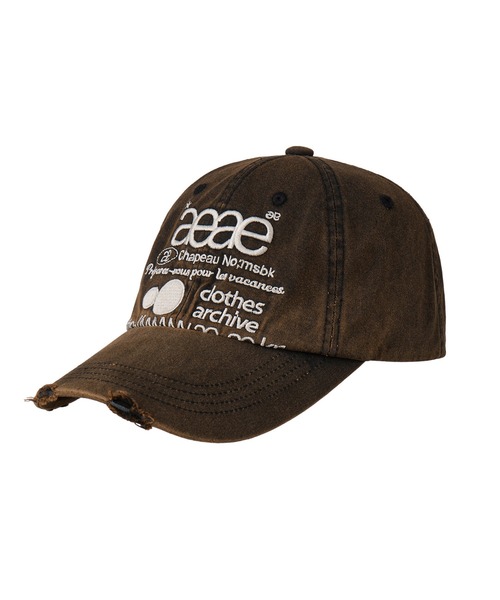 ★ AEAE ★ 大人気！ WASHED CAPITAL LOGO CAP WASHED CAPITAL LOGO CAP [NAVY] – aeae JAPAN
