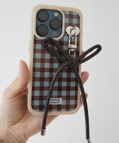 Port(ポート)の「【 Port / ポート 】 ナチュラル マルチ チェック iPhone ケース #_(スマホケース/カバー・レディース・その他1/その他・iPhone 13/iPhone 13 Pro/iPhone 14/iPhone 14 Pro/iPhone 15/iPhone 15 Pro/iPhone 16/iPhone 16 Pro)」の3枚目の写真