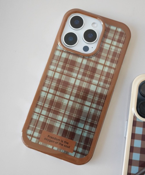 Port(ポート)の「【 Port / ポート 】 ナチュラル マルチ チェック iPhone ケース #_(スマホケース/カバー・レディース・その他1/その他・iPhone 13/iPhone 13 Pro/iPhone 14/iPhone 14 Pro/iPhone 15/iPhone 15 Pro/iPhone 16/iPhone 16 Pro)」の8枚目の写真