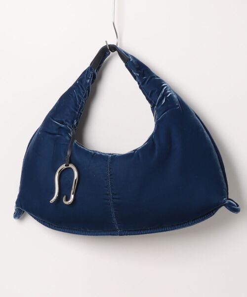 LE VERNIS(ル・ベルニ)の「LE VERNIS/ル・ベルニ POIR VELVET BAG(ハンドバッグ・レディース・ブラック/ブラウン/ブルー・ONE SIZE)」の1枚目の写真