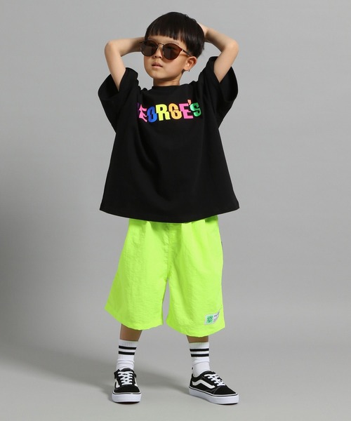 GEORGE'S（ジョージズ）の「【KIDS】カラーショートパンツ（その他パンツ・キッズ・イエロー/ブラック/パープル系その他・130cm/110cm/150cm）」の19枚目の写真