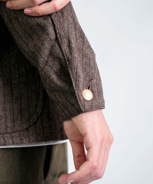 SPELLBOUND（スペルバウンド）の「[ SPELLBOUND / スペルバウンド ] ウール カバーオール（カバーオール・メンズ・ブラウン・2/3）」の16枚目の写真