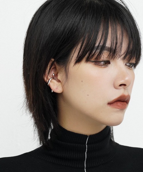 MASHIRO（マシロ）の「【MASHIRO】ドローイングニュアンスシングルイヤーカフ（MA/EK345)（イヤーカフ）」 - WEAR