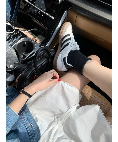 ARCHIVER（アーカイバ）の「【Lp】コットンショートパンツ（その他パンツ・レディース・ブルー/ホワイト・FREE）」の6枚目の写真