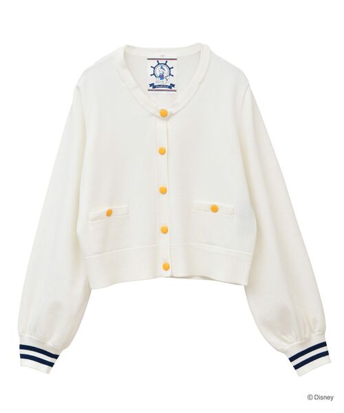 Disney（ディズニー）の「ドナルド/ マリンカーディガン（カーディガン/ボレロ・レディース・オフホワイト・FREE）」の17枚目の写真