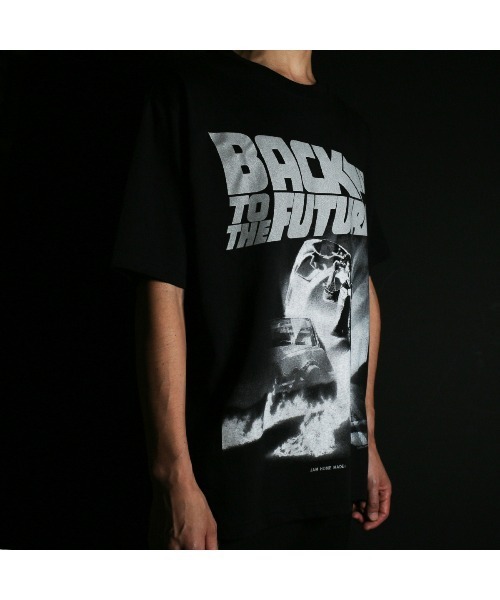 JAM HOME MADE（ジャムホームメイド）の「Back to the Future/バック・トゥ・ザ・フューチャー トリロジー Tシャツ（Tシャツ/カットソー・メンズ・ブラック/ホワイト・XL/L/M/S）」の13枚目の写真