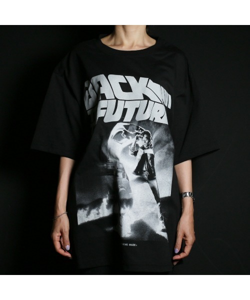 JAM HOME MADE（ジャムホームメイド）の「Back to the Future/バック・トゥ・ザ・フューチャー トリロジー Tシャツ（Tシャツ/カットソー・メンズ・ブラック/ホワイト・XL/L/M/S）」の14枚目の写真