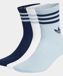 adidas（アディダス）の「スリーストライプス クルーソックス 3足組 靴下  / アディダスオリジナルス adidas Originals（ソックス/靴下）」