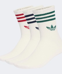 adidas（アディダス）の「スリーストライプス クルーソックス 3足組 靴下    アディダスオリジナルス adidas Originals（ソックス/靴下）」