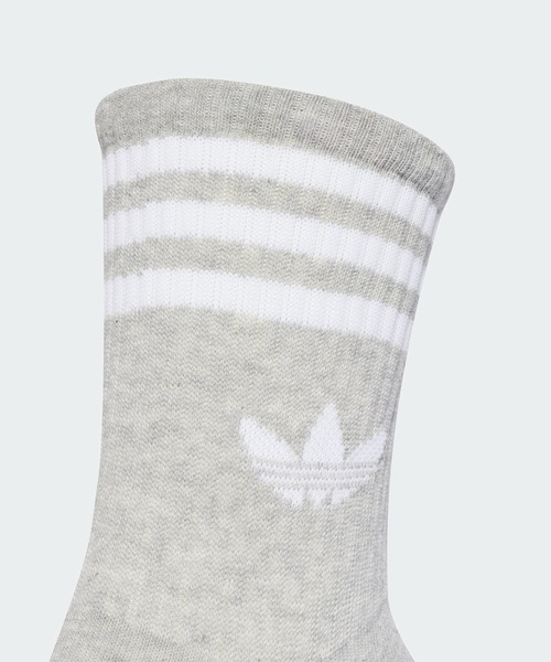 adidas(アディダス)の「スリーストライプス クルーソックス 3足組 靴下 / アディダスオリジナルス adidas Originals(ソックス/靴下・メンズ・ホワイト/ホワイト系その他/ホワイト系その他3/ホワイト系その他2/ホワイト系その他4/ブラック/ホワイト系その他5/ホワイト×ブルー・kids-XXL/MEDIUM/SMALL/LARGE/X-LARGE)」の14枚目の写真