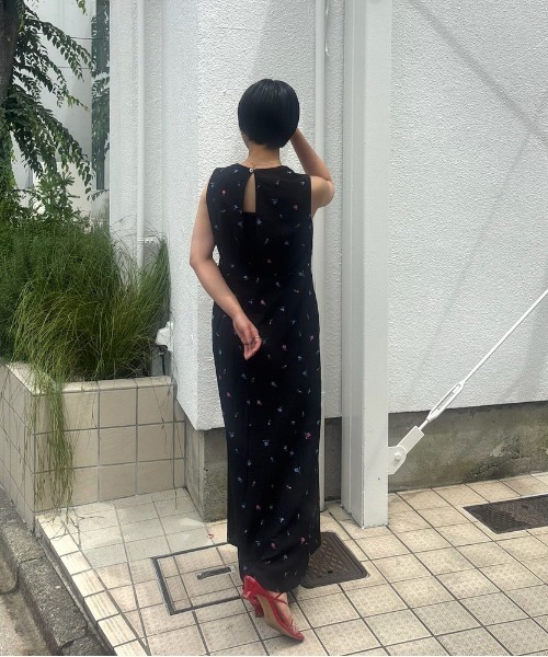 ワンピース MEDI SMALL FLOWER NS DRESS MEDI SMALL FLOWER NS DRESS