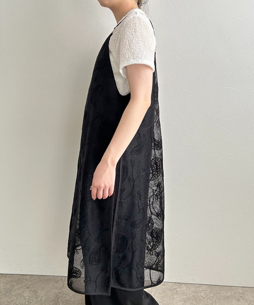 イシカワラボキャミサロペットネイビーMLHELBIE