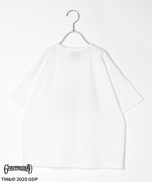 Grateful Dead（グレイトフルデッド）の「【Grateful Dead(グレイトフル デッド)】別注アーチロゴT(KIDS)（Tシャツ/カットソー・キッズ・チャコール/オフホワイト/グレー・110cm/120cm/130cm/140cm/150cm）」の9枚目の写真