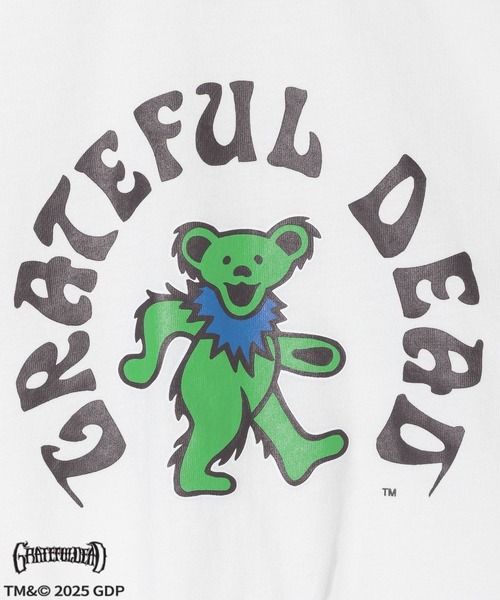 Grateful Dead（グレイトフルデッド）の「【Grateful Dead(グレイトフル デッド)】別注アーチロゴT(KIDS)（Tシャツ/カットソー・キッズ・チャコール/オフホワイト/グレー・110cm/120cm/130cm/140cm/150cm）」の15枚目の写真