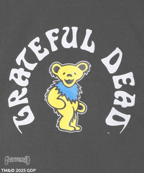 Grateful Dead（グレイトフルデッド）の「【Grateful Dead(グレイトフル デッド)】別注アーチロゴT(KIDS)（Tシャツ/カットソー・キッズ・チャコール/オフホワイト/グレー・110cm/120cm/130cm/140cm/150cm）」の17枚目の写真