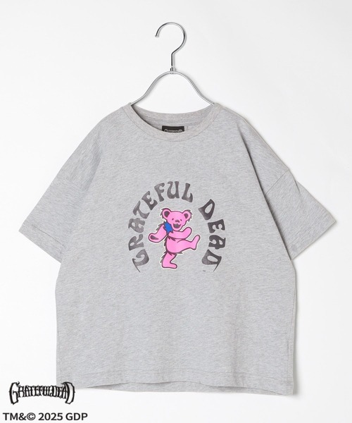 Grateful Dead（グレイトフルデッド）の「【Grateful Dead(グレイトフル デッド)】別注アーチロゴT(KIDS)（Tシャツ/カットソー・キッズ・チャコール/オフホワイト/グレー・110cm/120cm/130cm/140cm/150cm）」の19枚目の写真