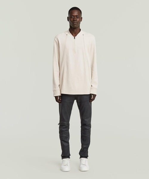 5620 3D ZIP KNEE SKINNY JEANS/立体裁断スキニージーンズ/バイカー