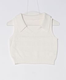 GYDA | GYDAjacquardブリーチニットトップス(ニット/セーター)