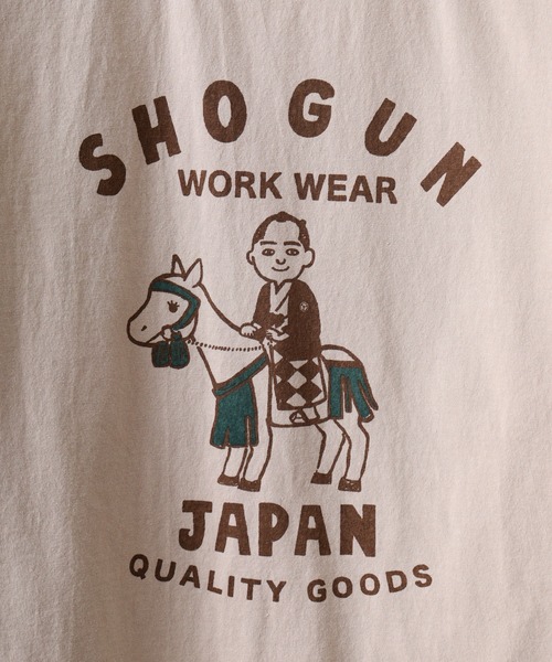 LUMBER(ランバー)の「プリントTシャツ(Tシャツ/カットソー・メンズ・ブラック/カーキ/ホワイト系/ベージュ系/ホワイト/ベージュ・XL/L/M)」の15枚目の写真